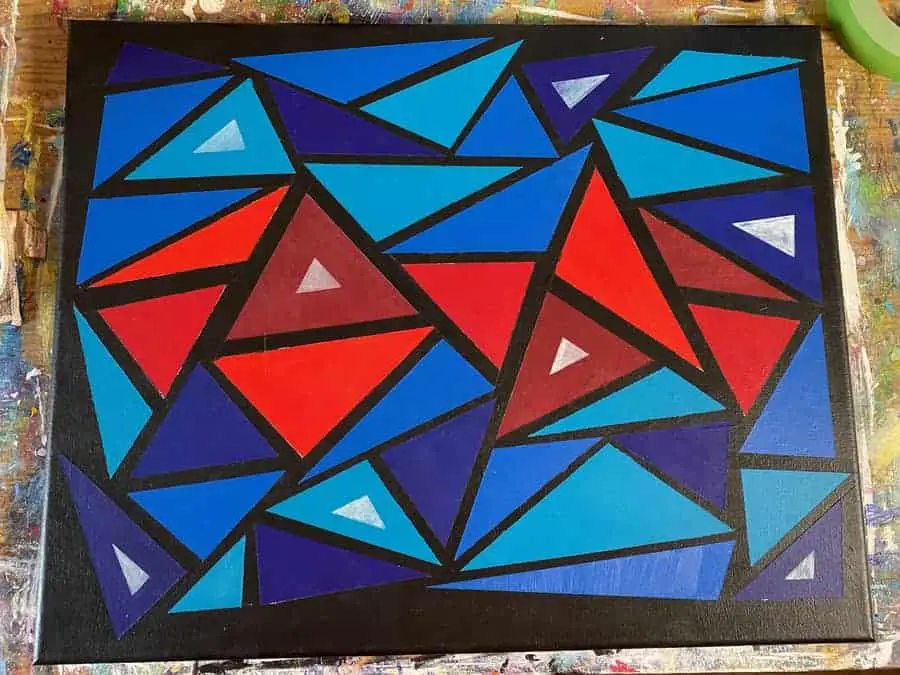 Making Abstract Geometric Art For Beginners Art With Marc
